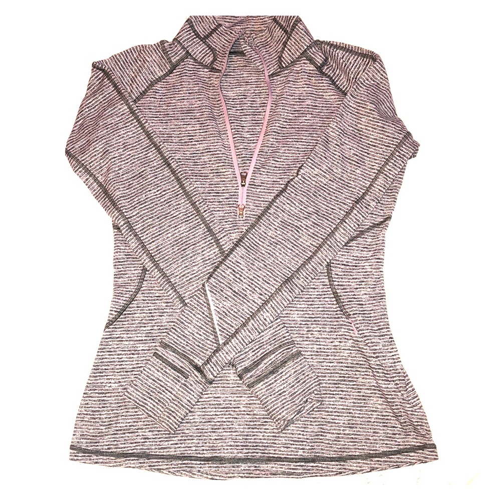 Lululemon Outrun the Elemetns 1/2 zip SLIM FIT